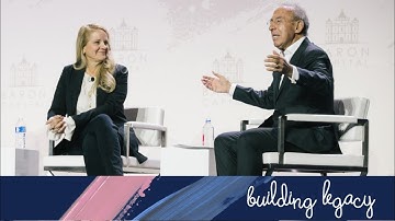 SpaceX COO Gwynne Shotwell and Ron Baron at the 31st Annual Baron Investment Conference