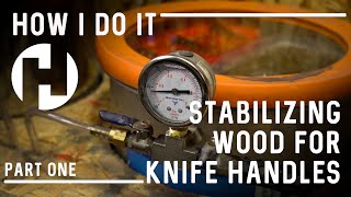 Stabilizing Wood For Knife Handles | Part One