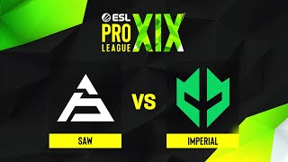 sAw проти Imperial | Мапа 2 Inferno | ESL Pro League Season 19