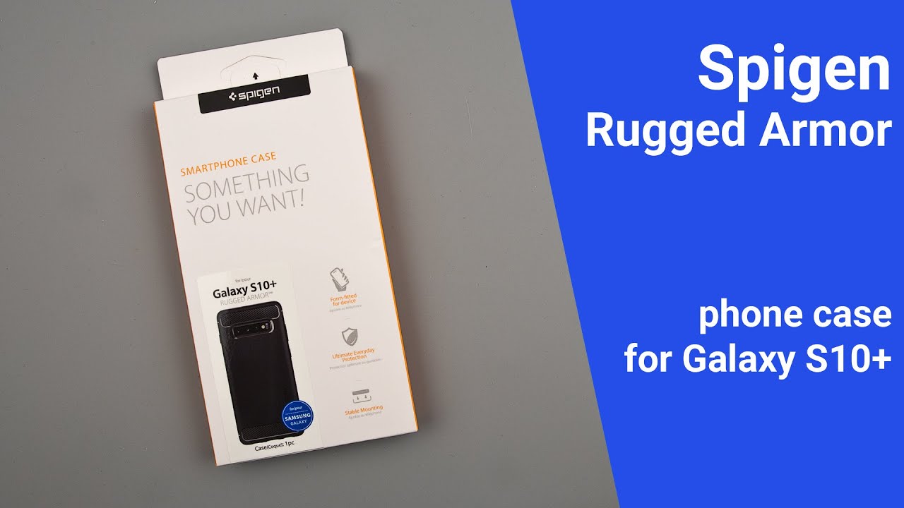 Spigen Rugged Armor Galaxy S10 Plus Case