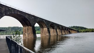 South central PA bike trip day 3: NW Lancaster River Trail and Lebanon Valley Trail