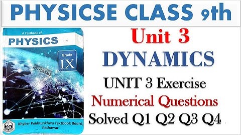 Unit3 Numerical Q1 Q2 Q3 Q4 | Numerical questions unit3 | chapter 3 numerical questions