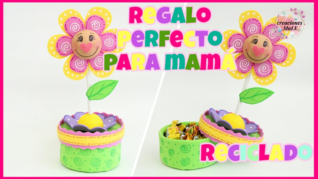 REGALO PERFECTO PARA MAMÁ || RECICLADO || DIY