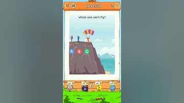 Braindom 2 Level 279 || which one can fly.
