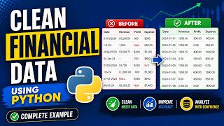 Clean Financial Data Using Python | Complete Example