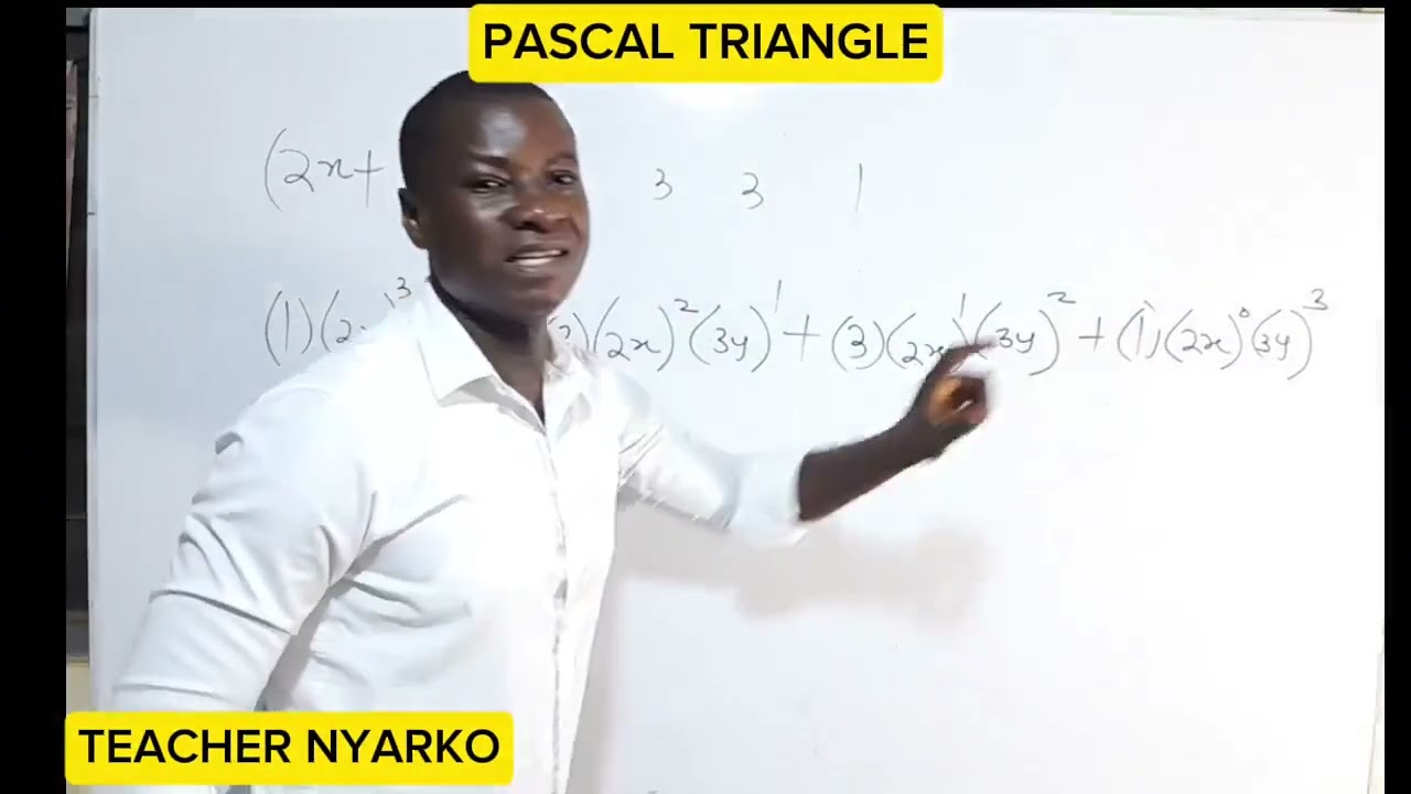 How to apply the Pascal Triangle to solve expansion problems