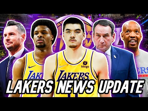 Lakers Drafting Zach Edey & Bronny James INSTEAD of Trading Pick? + MAJOR Lakers Coaching Update!