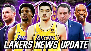 Lakers Drafting Zach Edey & Bronny James INSTEAD of Trading Pick?   MAJOR Lakers Coaching Update!