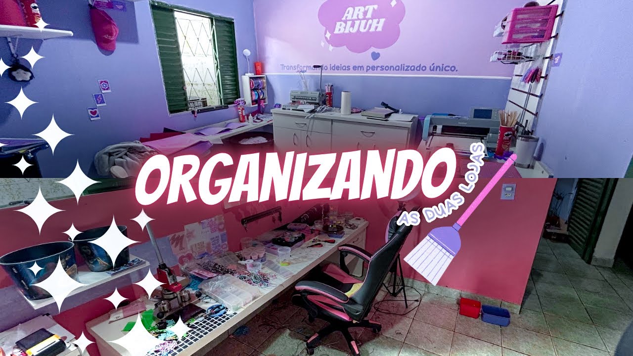 LIMPANDO AS LOJAS - FAXINA BÁSICA NA ORGANIZAÇÃO