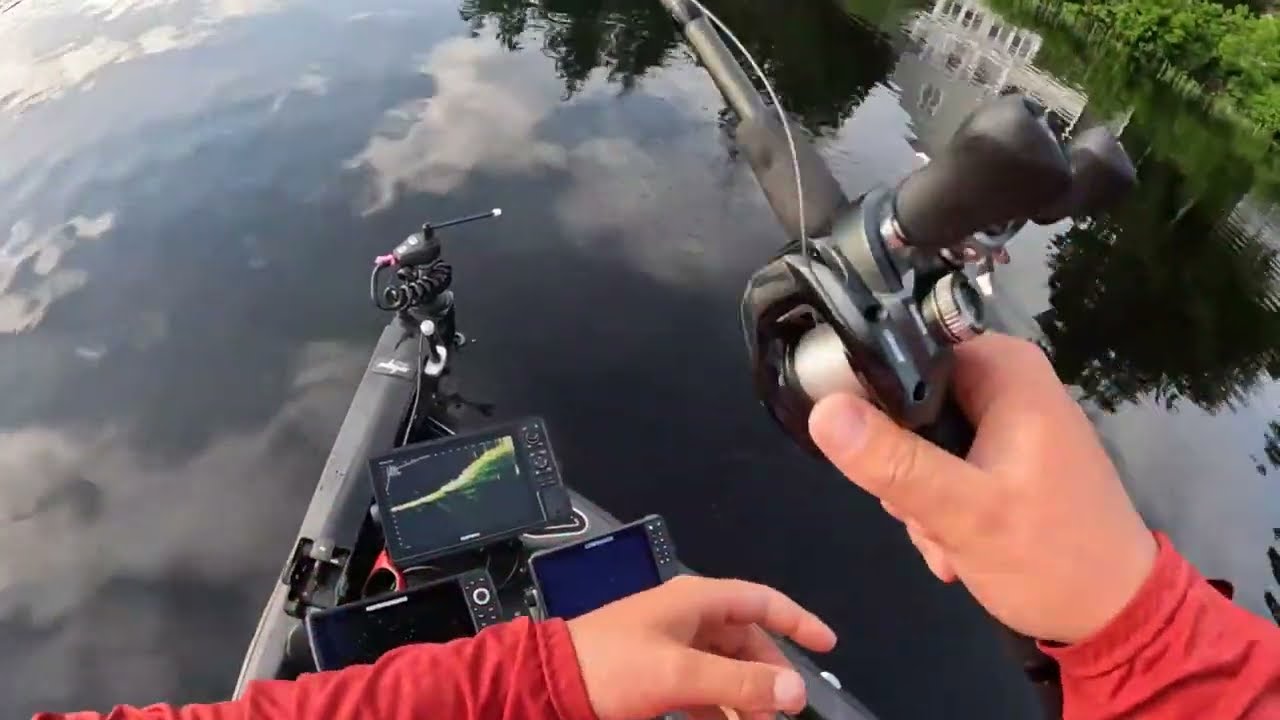 20 minutes uncut bass fishing lots of action