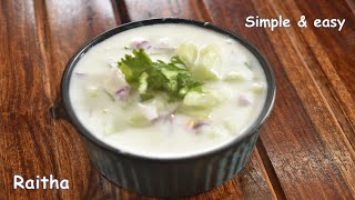 How To Prepare Raitha