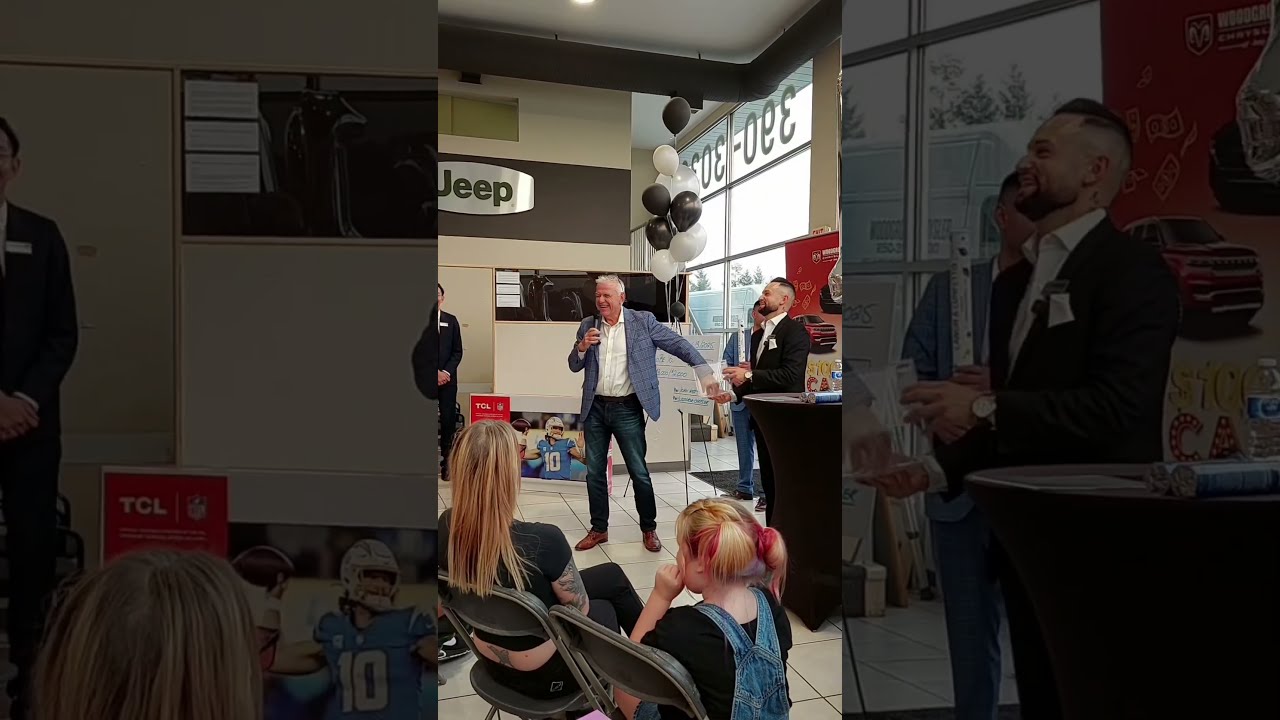 Woodgrove Chrysler 10K Giveaway Winners 🎉 | Thank You!  #youtubeshorts #nanaimobc