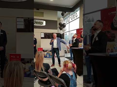 Woodgrove Chrysler 10K Giveaway Winners 🎉 | Thank You!  #youtubeshorts #nanaimobc