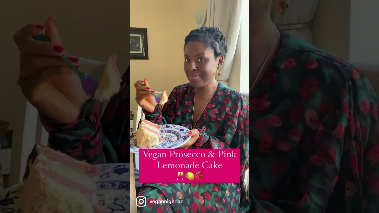 Vegan Prosecco Cake 🥂 | 