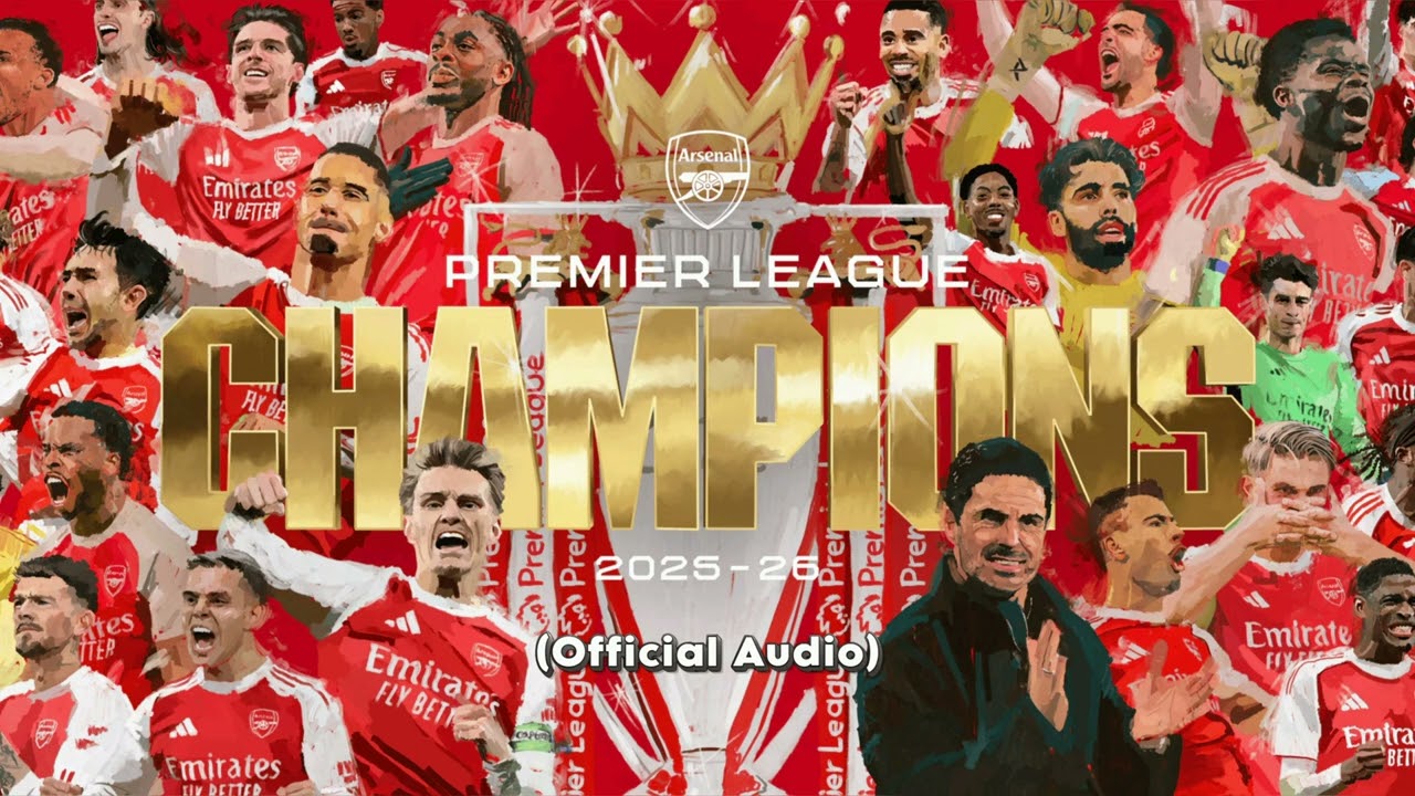Arsenal The Champions of England (Official Audio) | Amapiano - YouTube