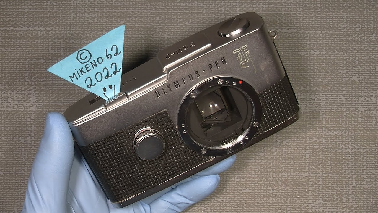 with Olympus-PEN F PART Disassemble setting marks - YouTube