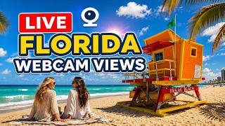 🌴Florida Live: Webcam Views! - MIAMI - FORT LAUDERDALE - PANAMA CITY BEACH- KEY WEST✨🌴 05-10-2026