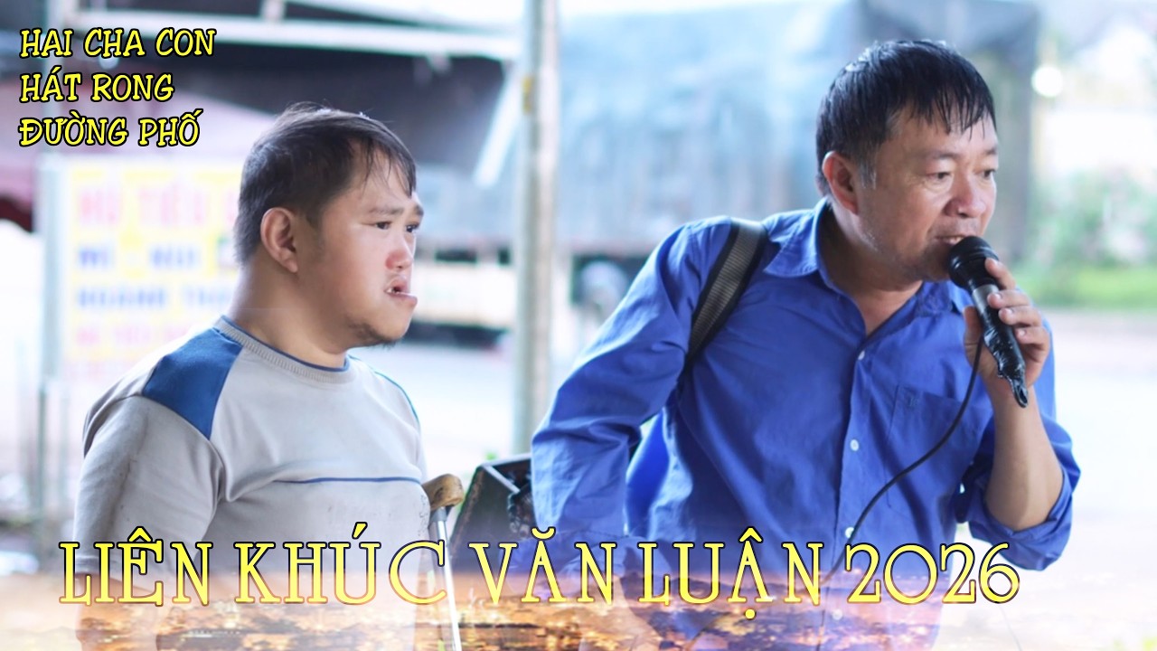 2 Cha Con Hát Rong Gây Sốt MXH Hát Cực Hay | Hương Xưa