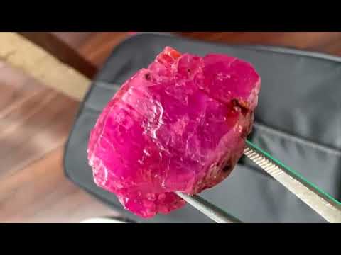 Video Ruby thô tự nhiên Lục Yên 51ct [ HV2792i-20 ] giá... - youtube