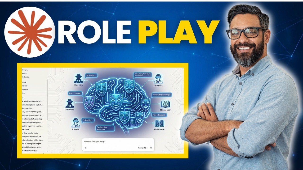 How to Use Claude AI for Role Playing - Quick Tutorial - YouTube