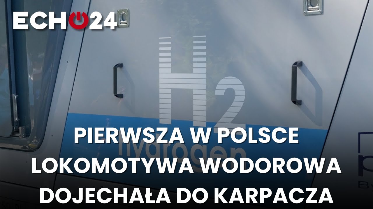 Pierwsza w Polsce lokomotywa wodorowa dojechała do Karpacza