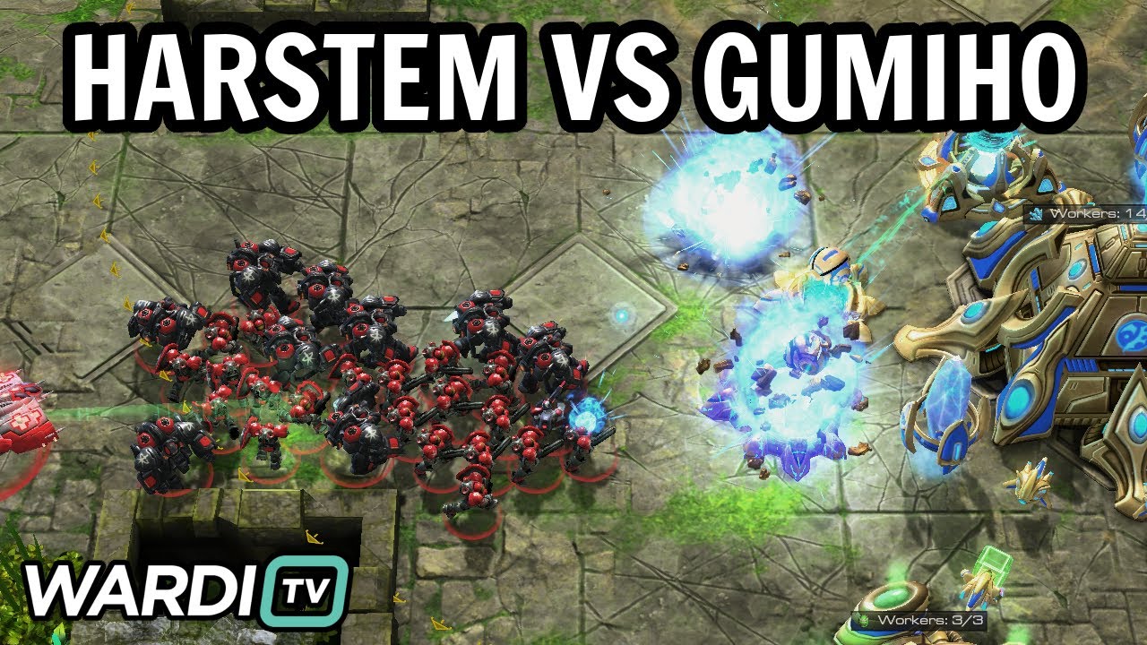 Harstem vs GuMiho (PvT) - Kung Fu Cup 7 [StarCraft 2] - YouTube
