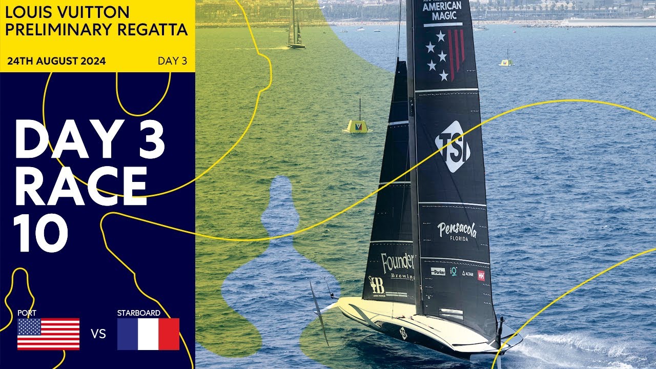 NYYC American Magic vs. Orient Express Racing Team - Full Race 24/08/2024