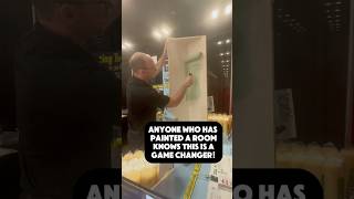 Inventor Chris Clarke demonstrates the Corner + Roller at the Ace Hardware Spring Market. #painting