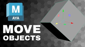 How to Move Objects in Maya Tutorial