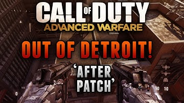 Advanced Warfare Glitches - Easy Out Of The Map Glitch on Detroit "After Patch" (PS4,XB1,PC)