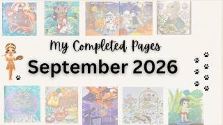 September 2026 Completed Pages  Let's take a look!