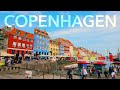 Copenhagen Walking Tour 🇩🇰 4K/60fps (Tivoli, Strøget, Nyhavn ++)