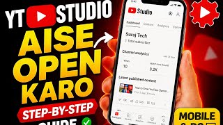 Yt Studio Login Kaise Kare 2026 Mein Yt Studio Kaise Login Karen How To Login Yt Studio
