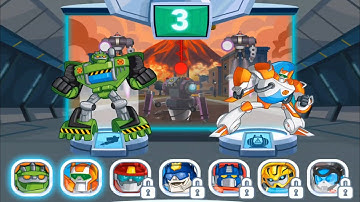 Transformers Rescue Bots Disaster Dash Hero Run  Rescue Bots Special Missions! Game play #1