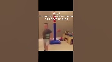 Day 1 of posting random memes until 1k subscribers! #funnyvideo