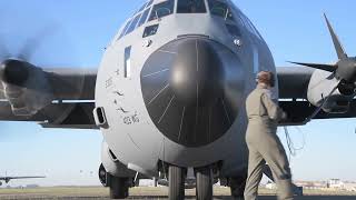 Biloxi Mississippi Hurricane Hunters engine start-up, takeoff #biloxi #airforce #mississippi
