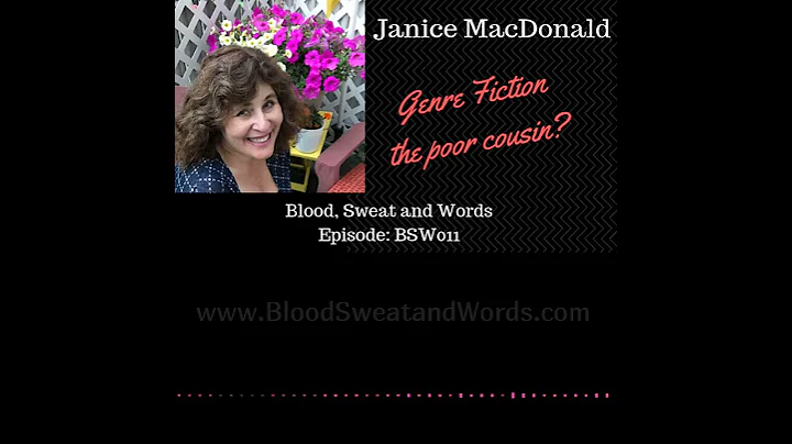 Janice MacDonald talking about genre fiction