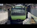 【4K高画質】E235系0番台ﾄｳ02編成が山手線新宿・池袋方面行きとして原宿駅2番線に到着停車するシーン（0909G）2026.5.13.9:15