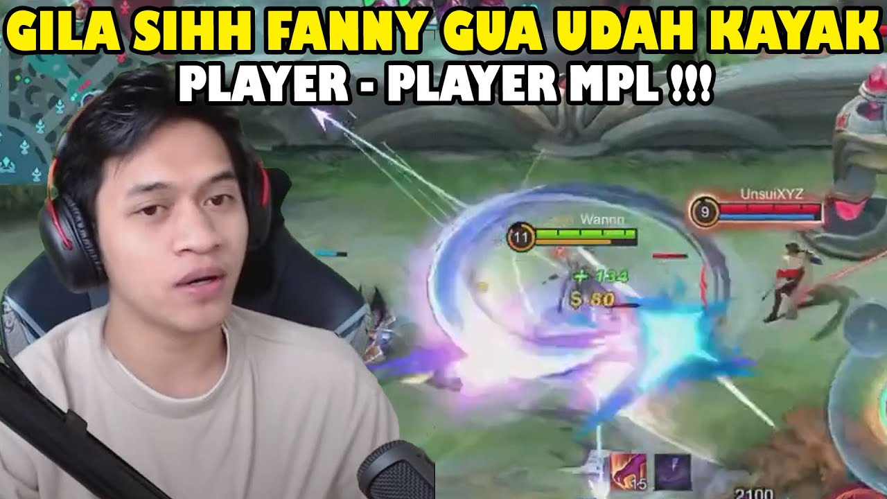 FANNY GUA TIBA - TIBA KERASUKAN FANNY KABUKI, HATI - HATI AJA BUAT KALIAN PARA JUNGLER MPL WKWK !!!