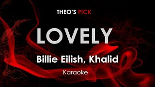 Lovely - Billie Eilish, Khalid karaoke