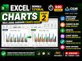 📊 Excel Charts Part 2 Af Somali | Switch Row &amp; Columns, Change Colors, Effects, Design &amp; Format