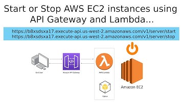 Turn on and Turn off AWS EC2 instances using API Gateway and Lambda Function