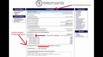 he.net Webcast 33 - I want IPv6 and I
