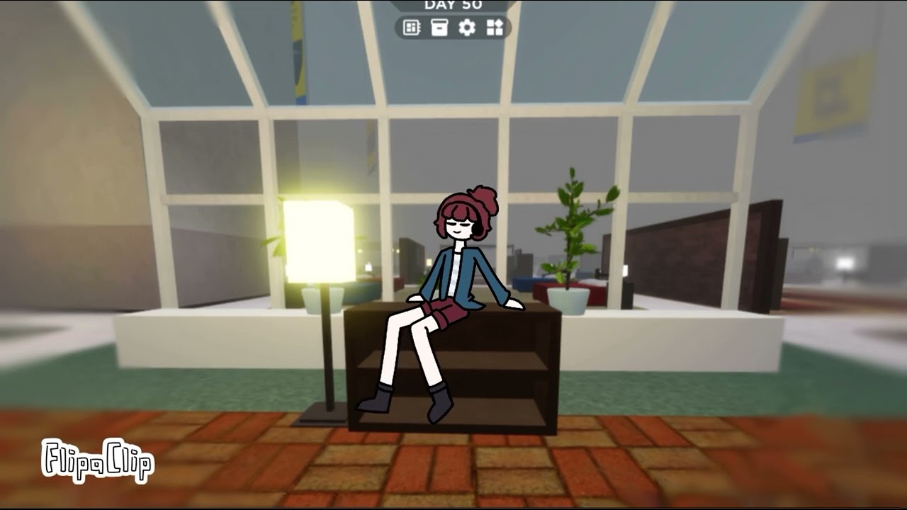 music be boppin | Roblox scp 3008 ikea fan animation | flipaclip