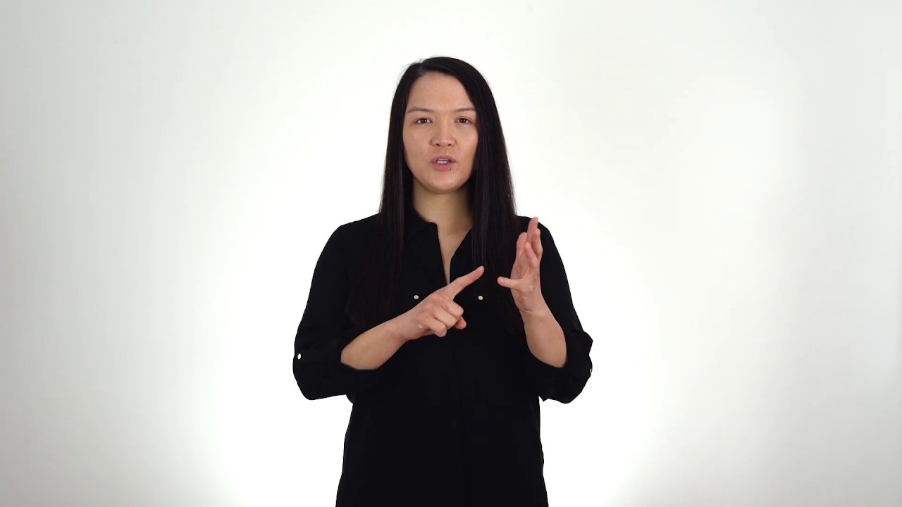 BSL Sign for the Letter U SSE (Sign Supported English) YouTube