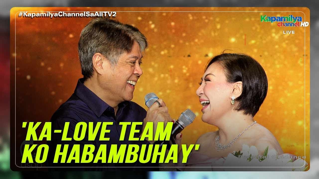In rare moment, Kiko joins Sharon in duet for her 60th birthday | ABS-CBN News