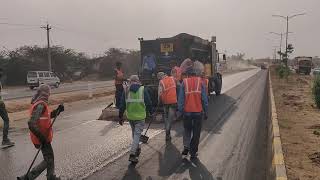 Microsurfacing - cold mix treatment for pavement surface