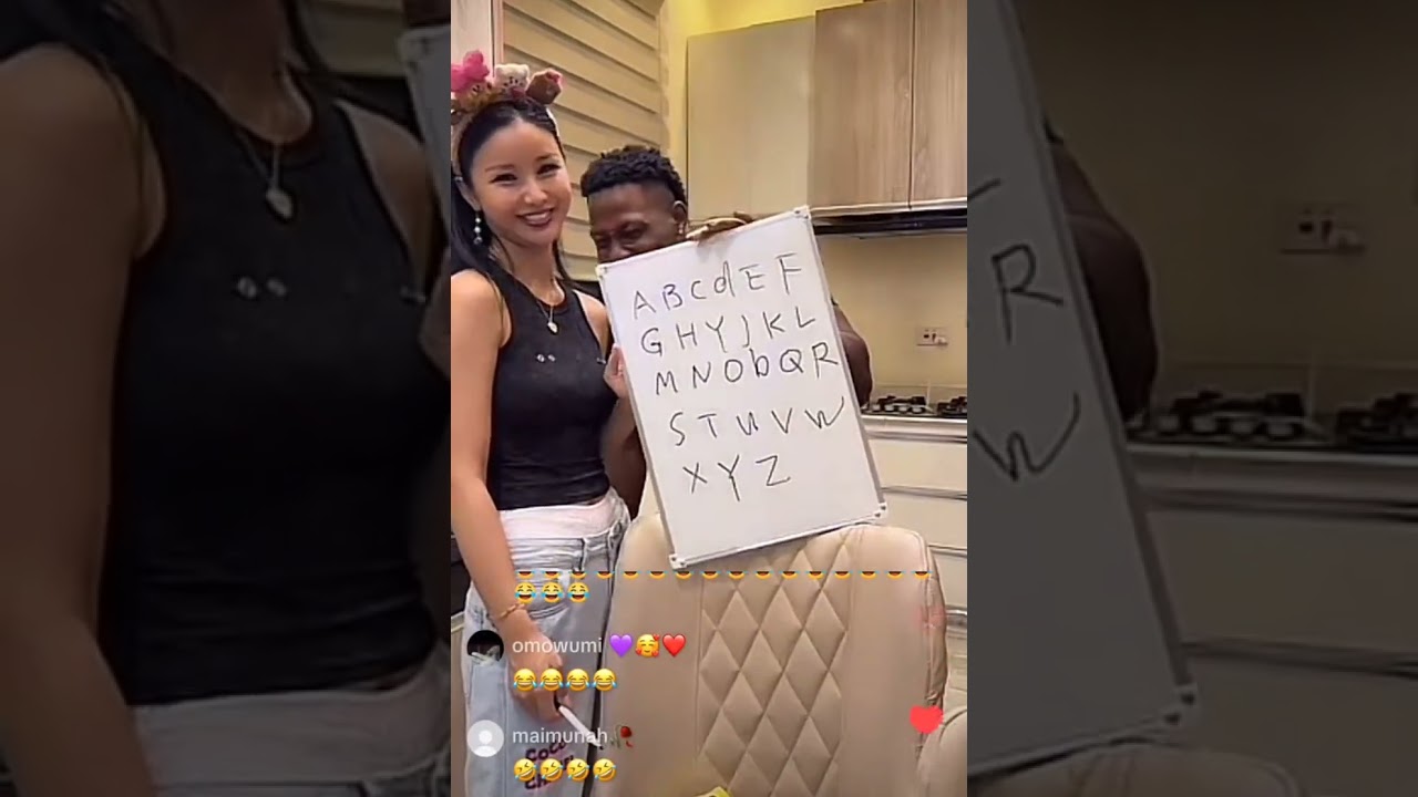 BERNIE TEACHING CHINESE GIRLFRIEND ENGLISH 🤣