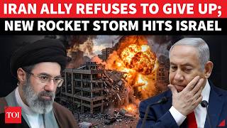 Iran Ally Unleashes Rocket Storm On Israel Heavy Battles Underway As Idf Faces Fiery Resistance