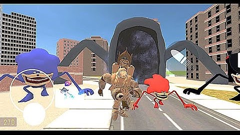 Sandbox in Space SONIC vs SHADOW vs SEA EATER vs HUGGY WAGGY vs Skibidi Toilet Femily in Gmod
